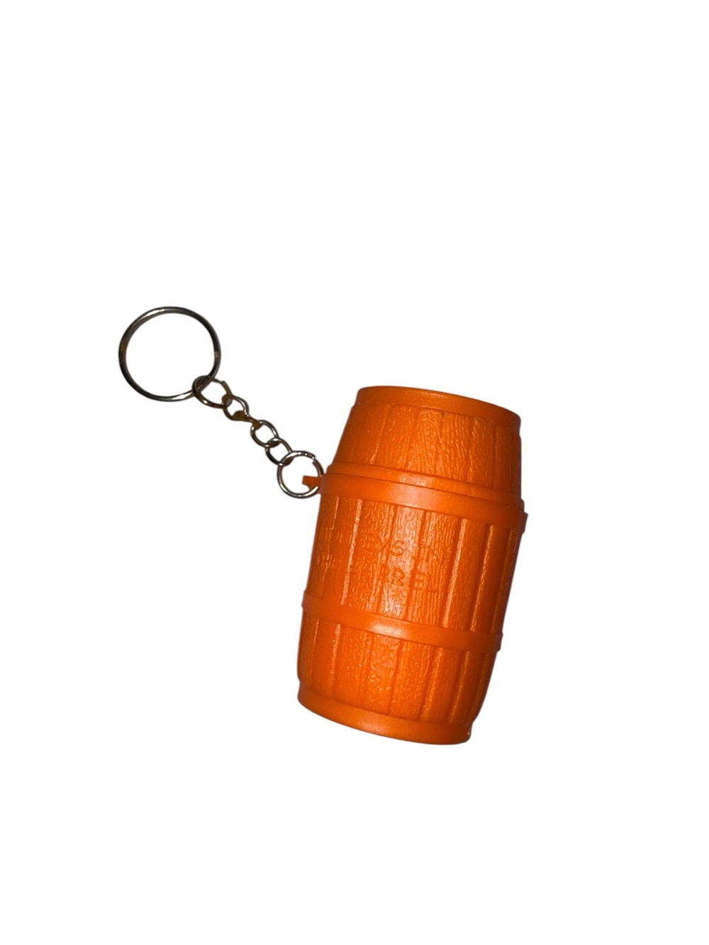 Vintage barrel of monkeys keychain